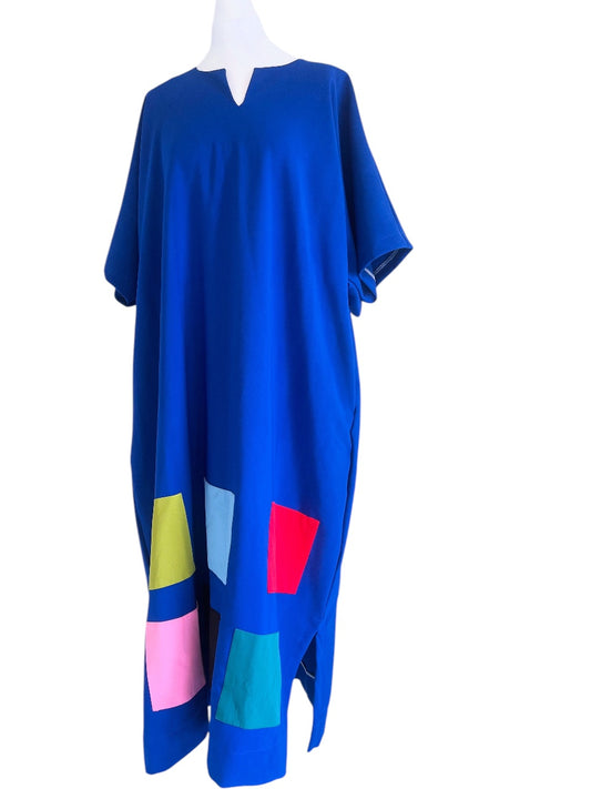Blue Kaftan Dress